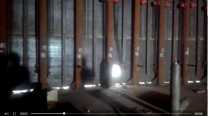 凌鷹技術(shù)人員抵達焊罐葫蘆施工現(xiàn)場